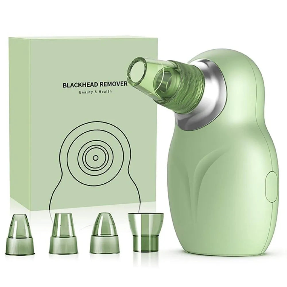 Advanced Electric Rechargeable Blackhead Vacuum Machine with sleek design for acne and pore cleaning.