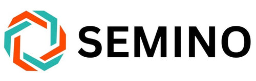 Semino brand logo featuring elegant, modern typography with a premium feel, reflecting sophistication and minimalist style