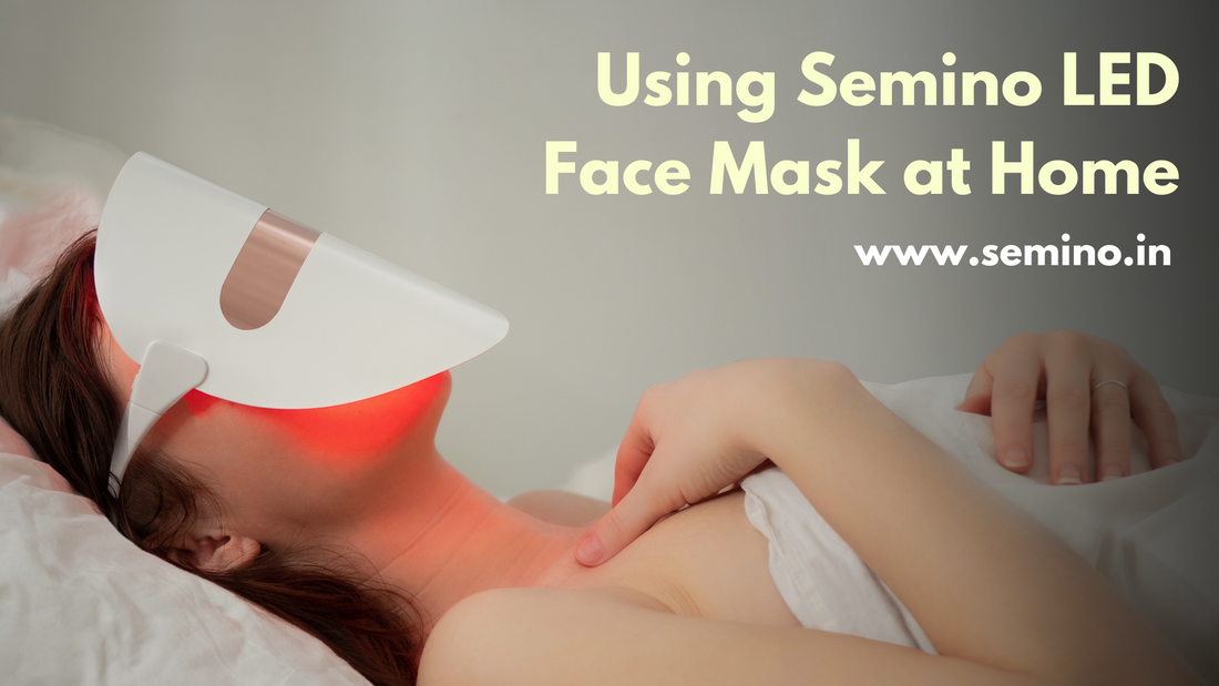 Transform Your Skincare Routine with the Semino LED Face Mask at Home