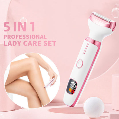 5 in 1 Rechargeable Facial Hair Remover