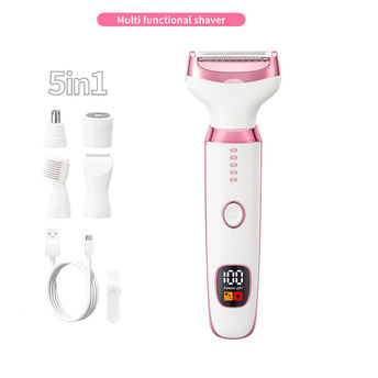 5 in 1 Rechargeable Facial Hair Remover