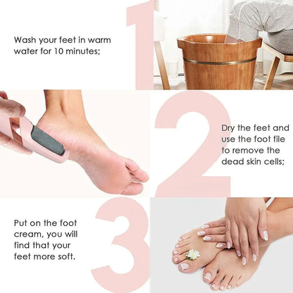 SEMINO Rechargeable Callus Remover with Dual Rollers