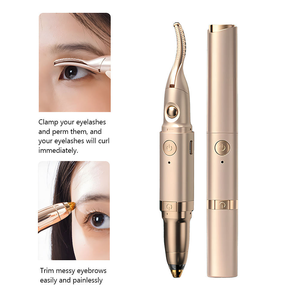 Lash Styler 2 In 1 Eyelash Curler And Eyebrow Trimmer