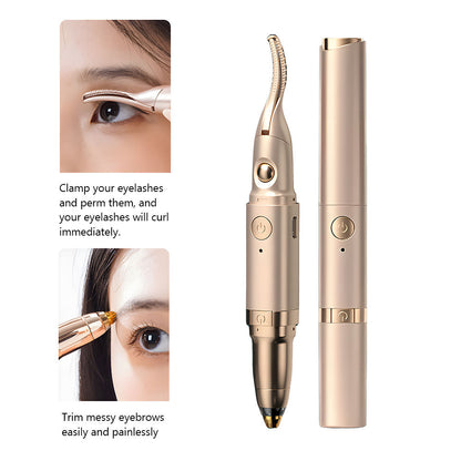 Lash Styler 2 In 1 Eyelash Curler And Eyebrow Trimmer