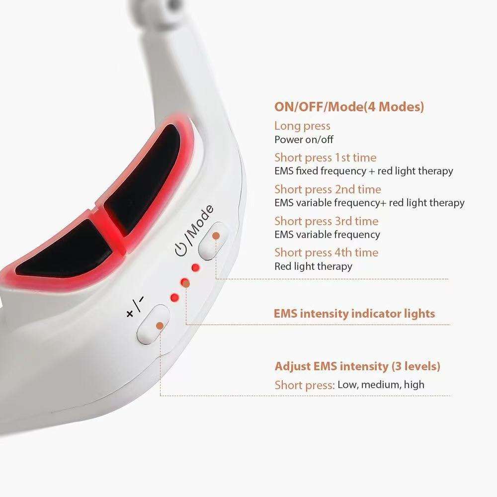 Uplift 3D Eye Lifting Beauty Device Under Eye Massager For Eyes Bag Remover