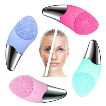 SEMINO face scrubber brush with adjustable intensity settings, perfect for personalized skin care routines.