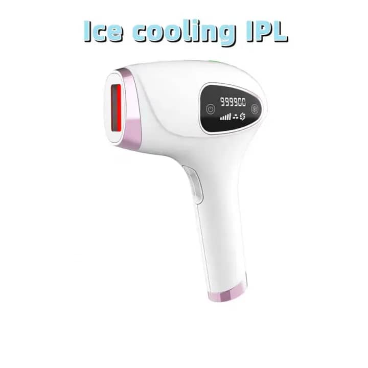 SEMINO Gemini Ice Cold Laser Hair Removal with Automatic Manual Mode with 9 Energy Levels